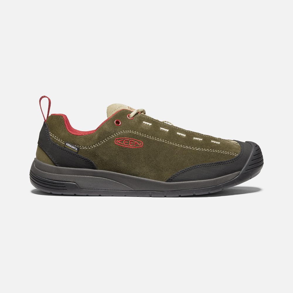 Zapatillas Keen Mexico Verde Oscuro Oliva - Hombre Jasper Ii Waterproof Shoes - WY8409751